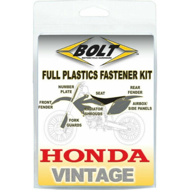 Kit vis plastiques BOLT Honda CR125R Kit vis plastiques BOLT Honda CR125R