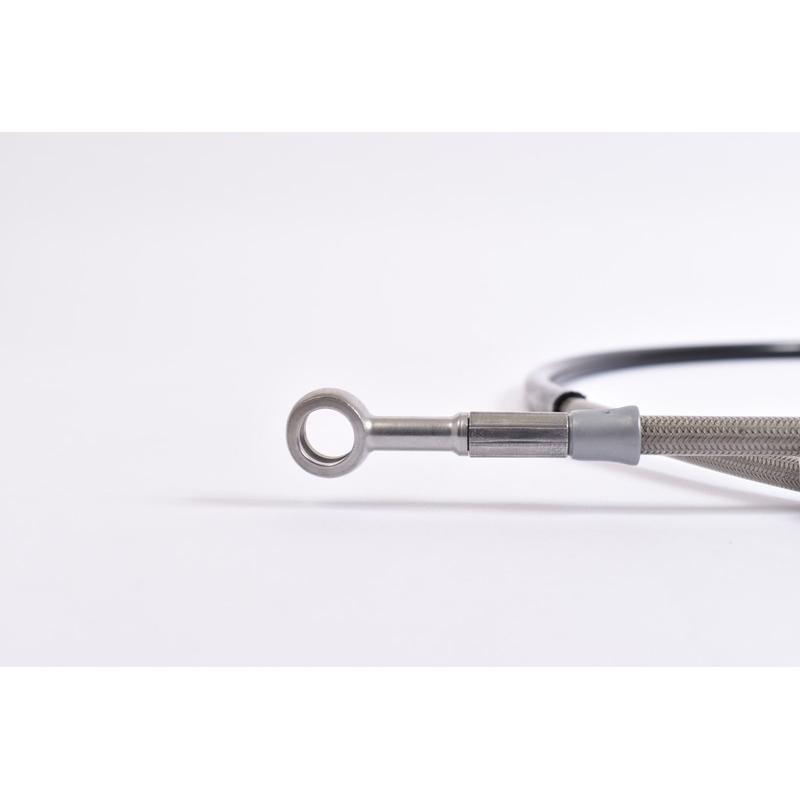 Durite de frein BERINGER tressée inox 132cm Durite de frein BERINGER tressée inox 132cm