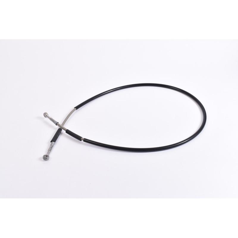 Durite de frein BERINGER tressée inox 132cm Durite de frein BERINGER tressée inox 132cm – Image 2