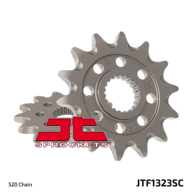 Pignon JT SPROCKETS acier anti-boue 1323 - 520 Pignon JT SPROCKETS acier anti-boue 1323 - 520
