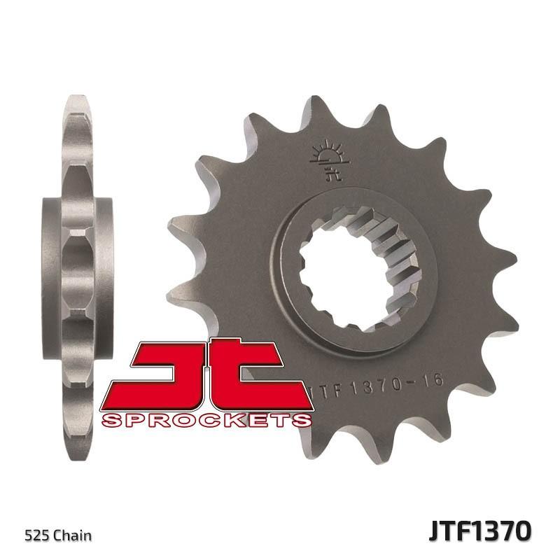 Pignon JT SPROCKETS acier standard 1370 - 525 Pignon JT SPROCKETS acier standard 1370 - 525