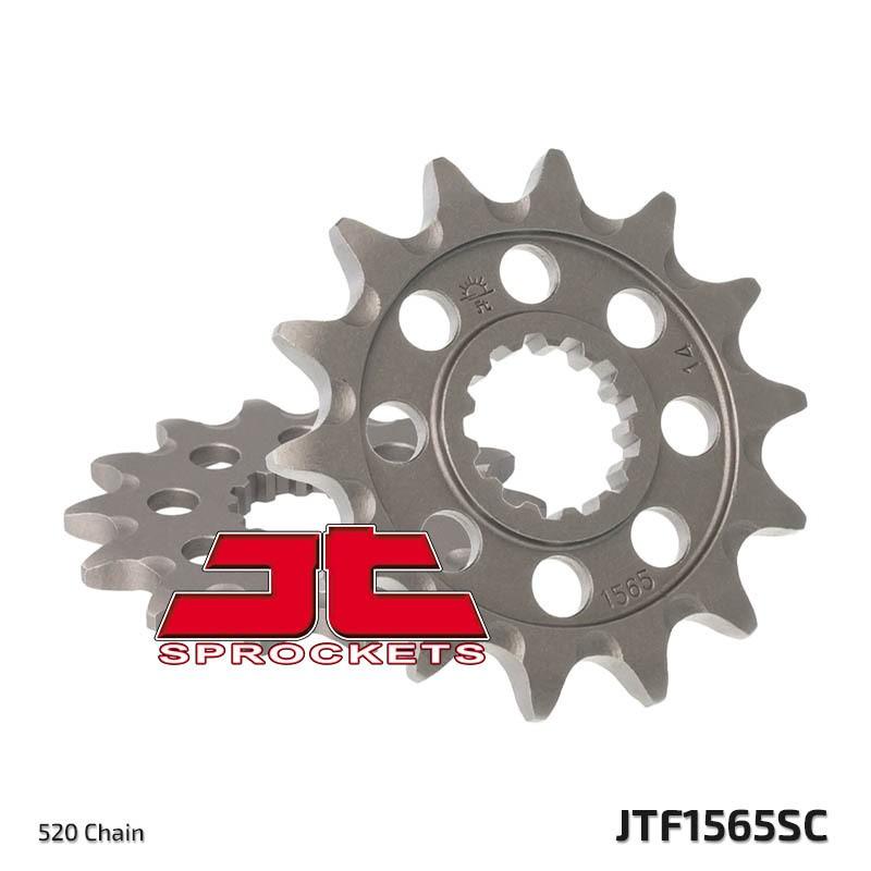 Pignon JT SPROCKETS acier anti-boue 1565 - 520 Pignon JT SPROCKETS acier anti-boue 1565 - 520