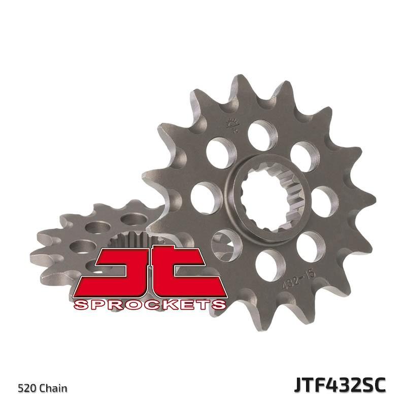 Pignon JT SPROCKETS acier anti-boue 432 - 520 Pignon JT SPROCKETS acier anti-boue 432 - 520