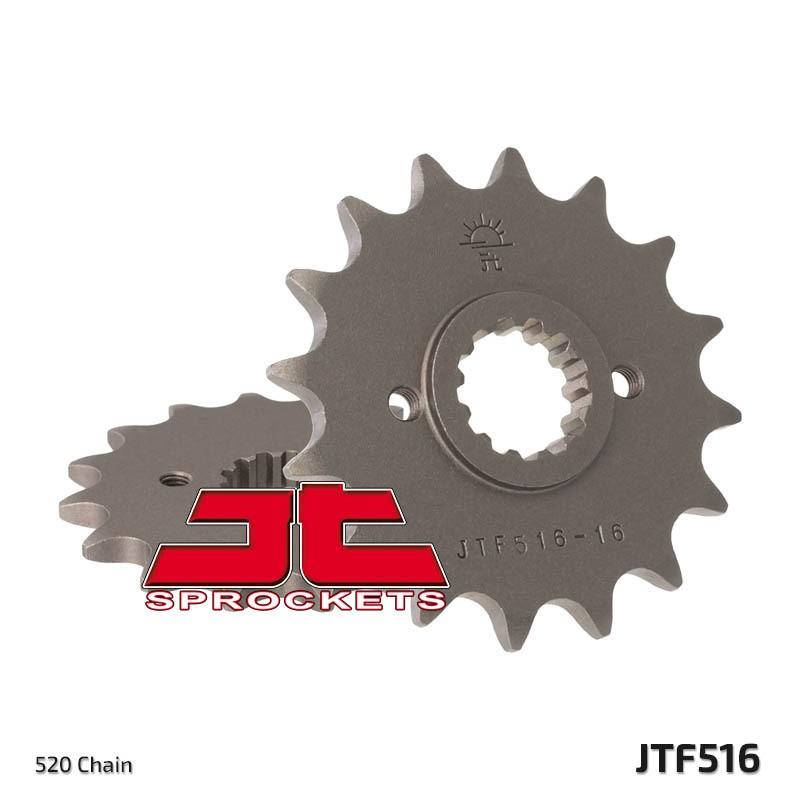 Pignon JT SPROCKETS acier standard 516 - 520 Pignon JT SPROCKETS acier standard 516 - 520