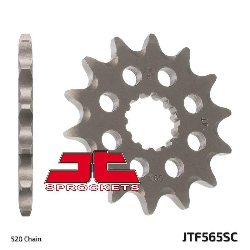 Pignon JT SPROCKETS acier anti-boue 565 - 520 Pignon JT SPROCKETS acier anti-boue 565 - 520