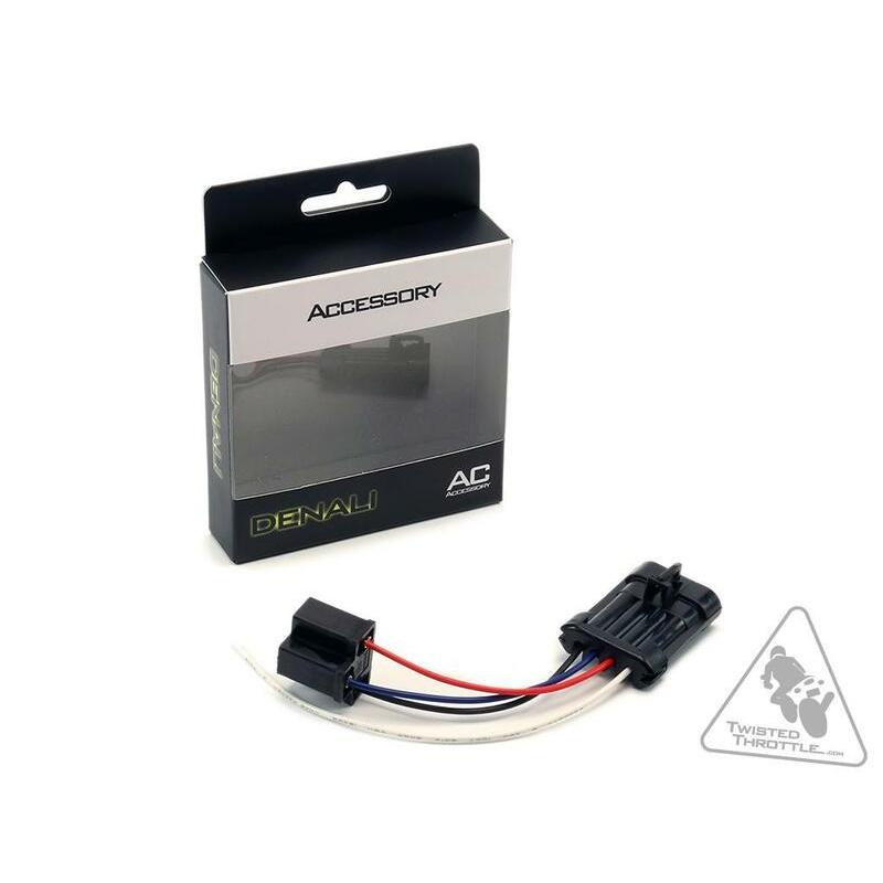 Adaptateur câble DENALI phare H4 Harley Davidson Adaptateur câble DENALI phare H4 Harley Davidson – Image 2
