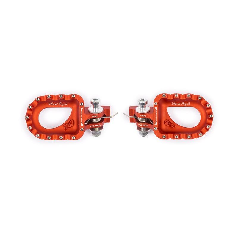 Repose-pieds S3 Hard Rock aluminium orange Repose-pieds S3 Hard Rock aluminium orange – Image 4
