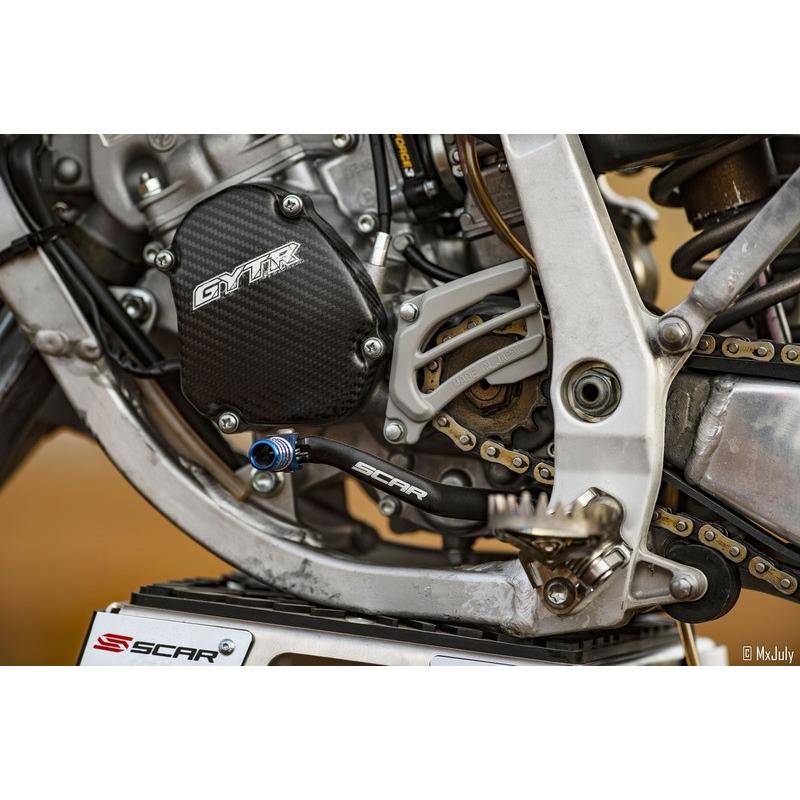 Sélecteur de vitesse SCAR noir mat/embout bleu Sélecteur de vitesse SCAR noir mat/embout bleu – Image 4