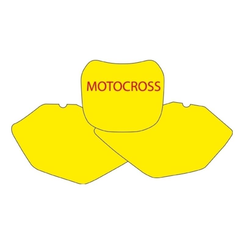 Fonds de plaque BLACKBIRD bleu Yamaha YZ85 Fonds de plaque BLACKBIRD bleu Yamaha YZ85