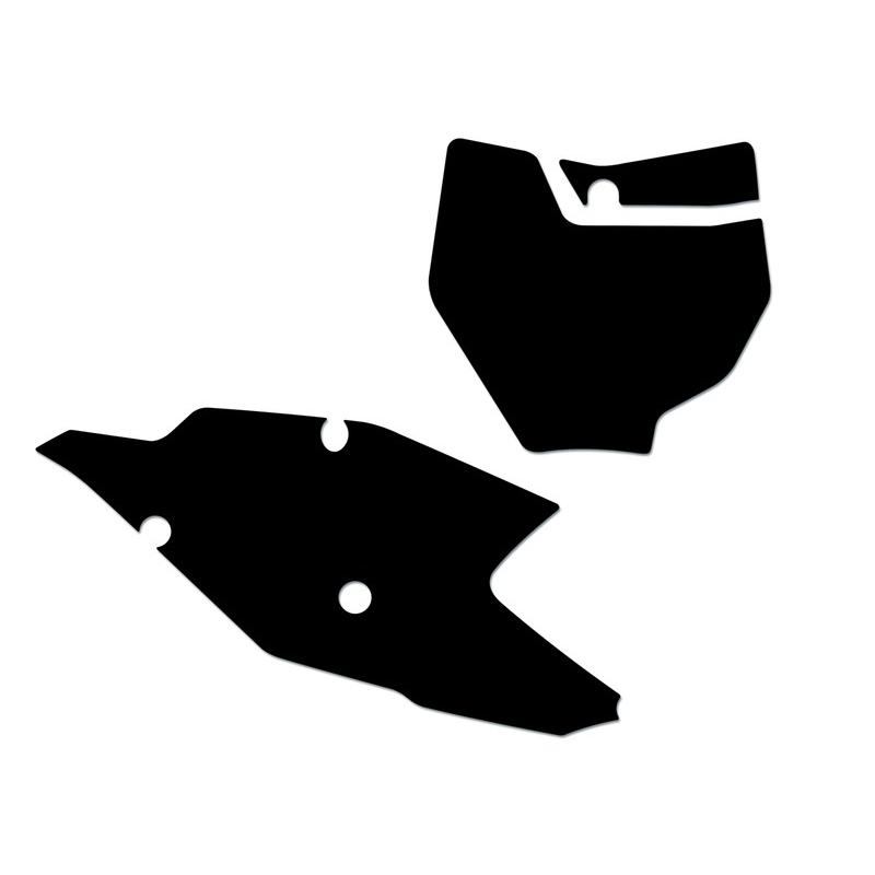 Fonds de plaque BLACKBIRD noir KTM SX/SX-F Fonds de plaque BLACKBIRD noir KTM SX/SX-F