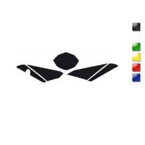 Fonds de plaque BLACKBIRD noir TM