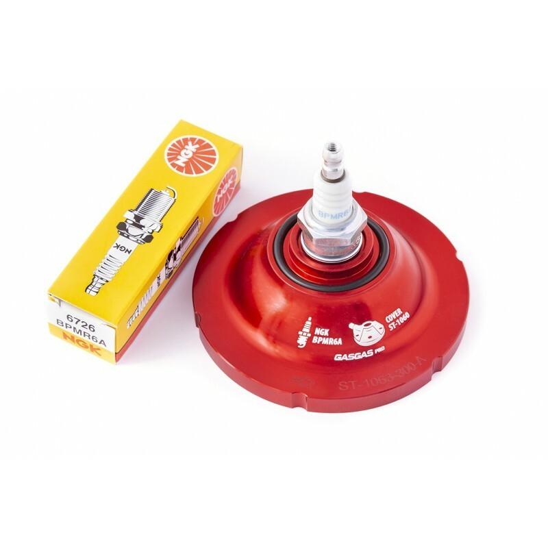 Insert de culasse S3 haute compression rouge Gas Gas TXT 280 Insert de culasse S3 haute compression rouge Gas Gas TXT 280