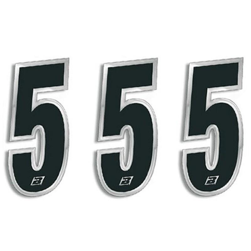 Numéro vinyle BLACKBIRD - 15x7 cm Numéro vinyle BLACKBIRD - 15x7 cm