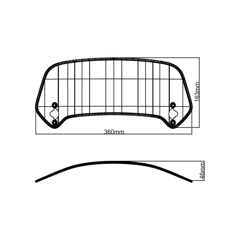 Spoiler de rechange MRA X-Creen Touring XCTA - Spoiler de rechange MRA X-Creen Touring XCTA - – Image 2