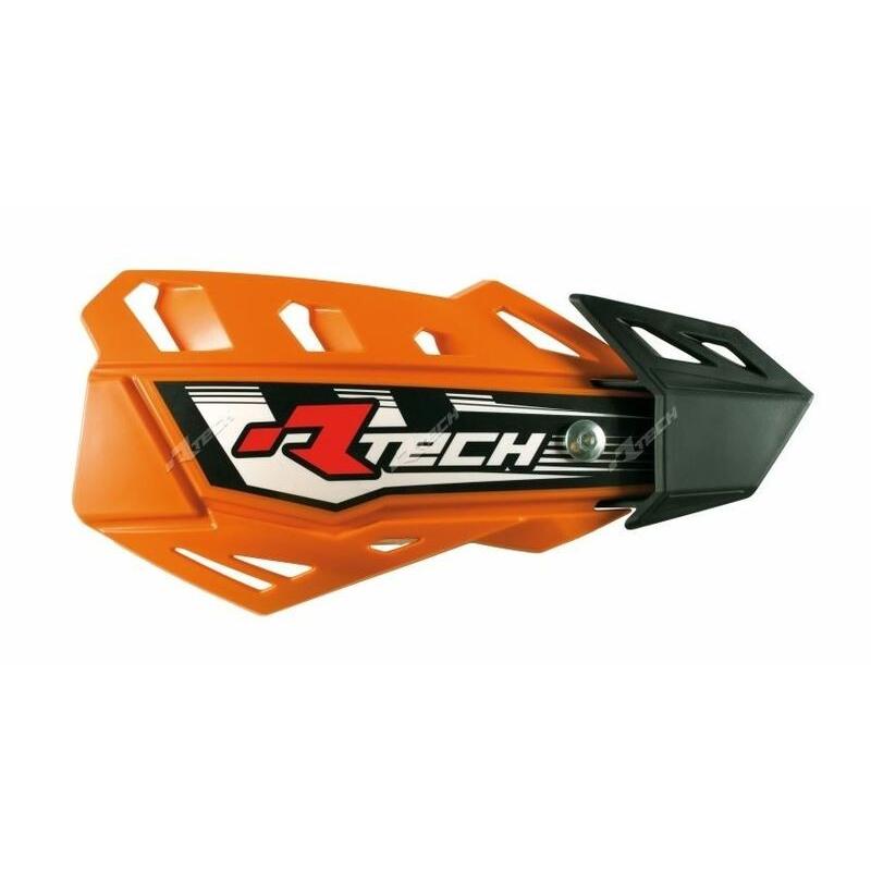 Protège-mains RACETECH FLX orange réglable Protège-mains RACETECH FLX orange réglable