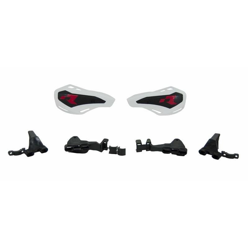 Protèges-mains RACETECH HP1 blanc Protèges-mains RACETECH HP1 blanc – Image 2