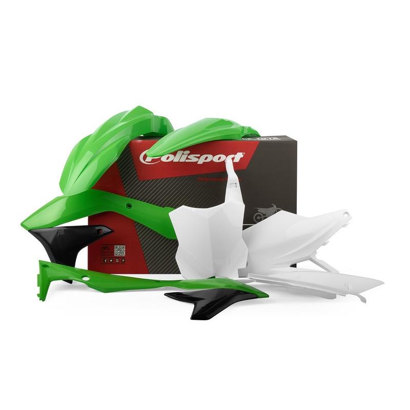 Kit plastique POLISPORT couleur origine (2016) Kawasaki KX450F Kit plastique POLISPORT couleur origine (2016) Kawasaki KX450F