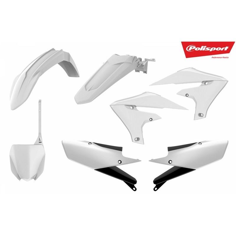 Kit plastique POLISPORT blanc Yamaha YZ450F Kit plastique POLISPORT blanc Yamaha YZ450F