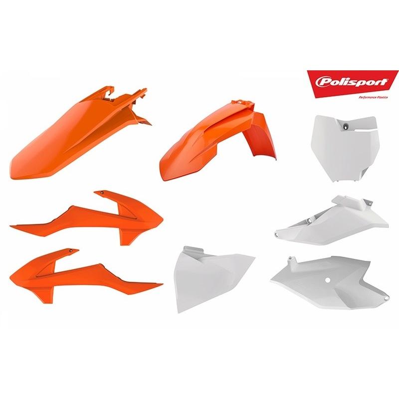 Kit plastique POLISPORT couleur origine (2018) KTM SX85 Kit plastique POLISPORT couleur origine (2018) KTM SX85