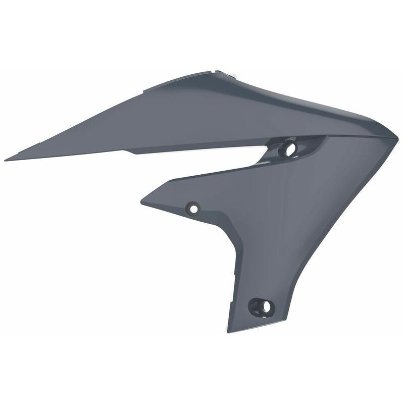 Ouïes de radiateur POLISPORT gris nardo Yamaha YZ450F Ouïes de radiateur POLISPORT gris nardo Yamaha YZ450F