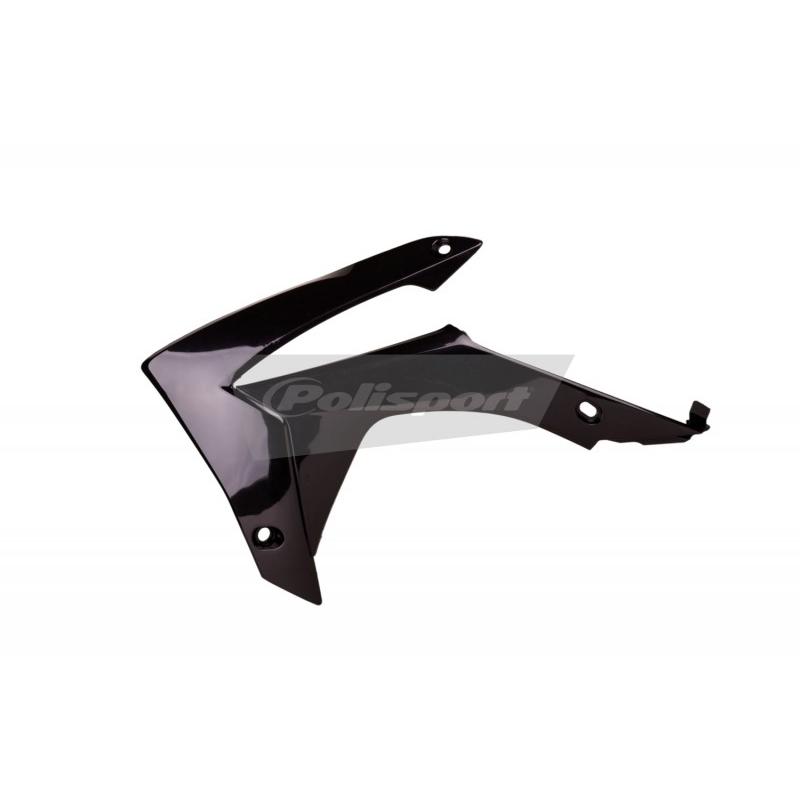 Ouïes de radiateur POLISPORT noir Honda CRF250R/CRF450R Ouïes de radiateur POLISPORT noir Honda CRF250R/CRF450R