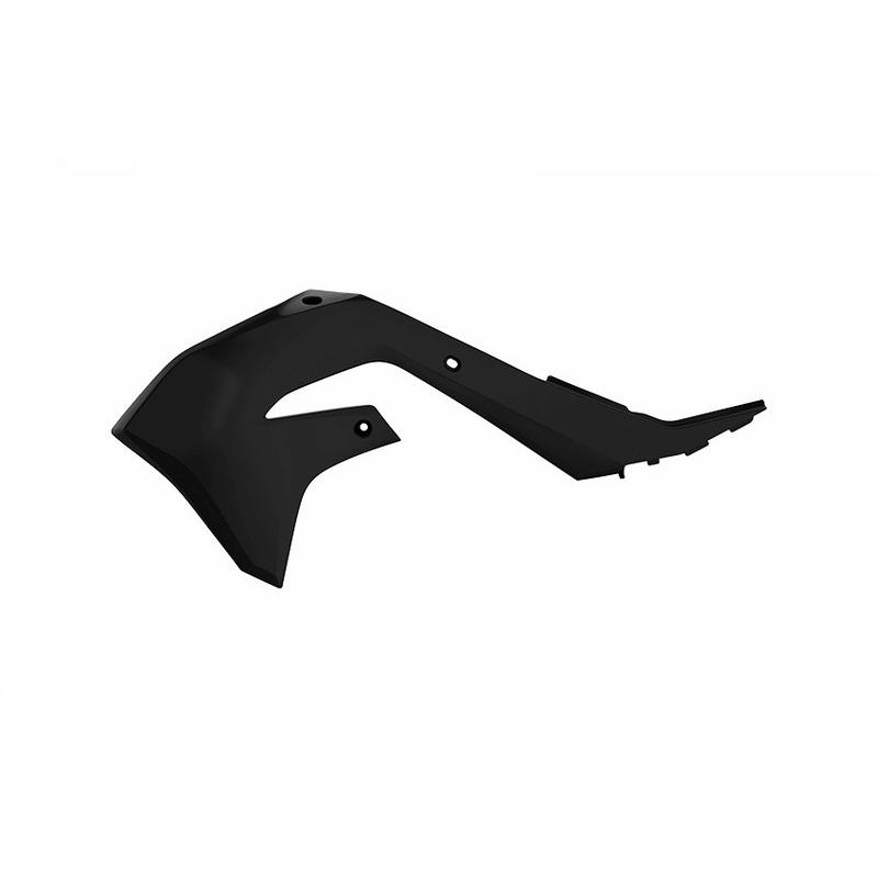 Ouïes de radiateur POLISPORT noir Kawasaki KX450 Ouïes de radiateur POLISPORT noir Kawasaki KX450