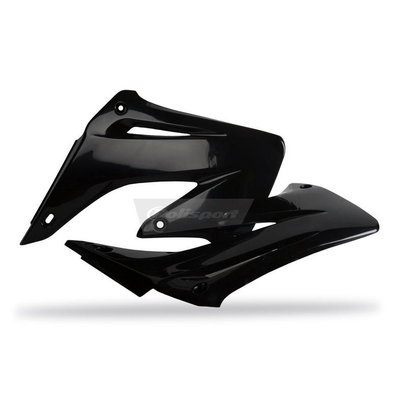 Ouïes de radiateur POLISPORT noir Honda CRF250R/CRF450R Ouïes de radiateur POLISPORT noir Honda CRF250R/CRF450R