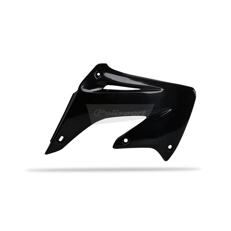 Ouïes de radiateur POLISPORT noir Honda CRF250R/CRF450R Ouïes de radiateur POLISPORT noir Honda CRF250R/CRF450R – Image 2