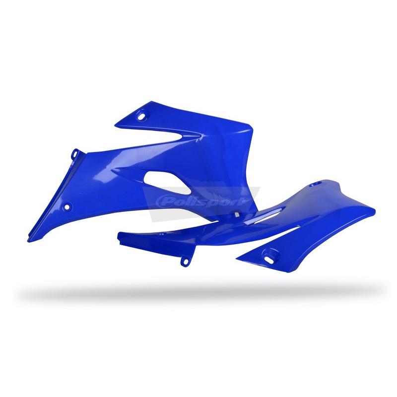 Ouïes de radiateur POLISPORT bleu Yamaha WR250F/WR450F Ouïes de radiateur POLISPORT bleu Yamaha WR250F/WR450F