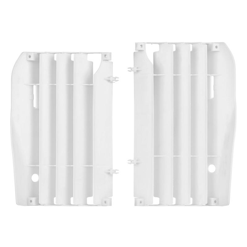 Cache radiateur POLISPORT blanc Honda CRF250R Cache radiateur POLISPORT blanc Honda CRF250R