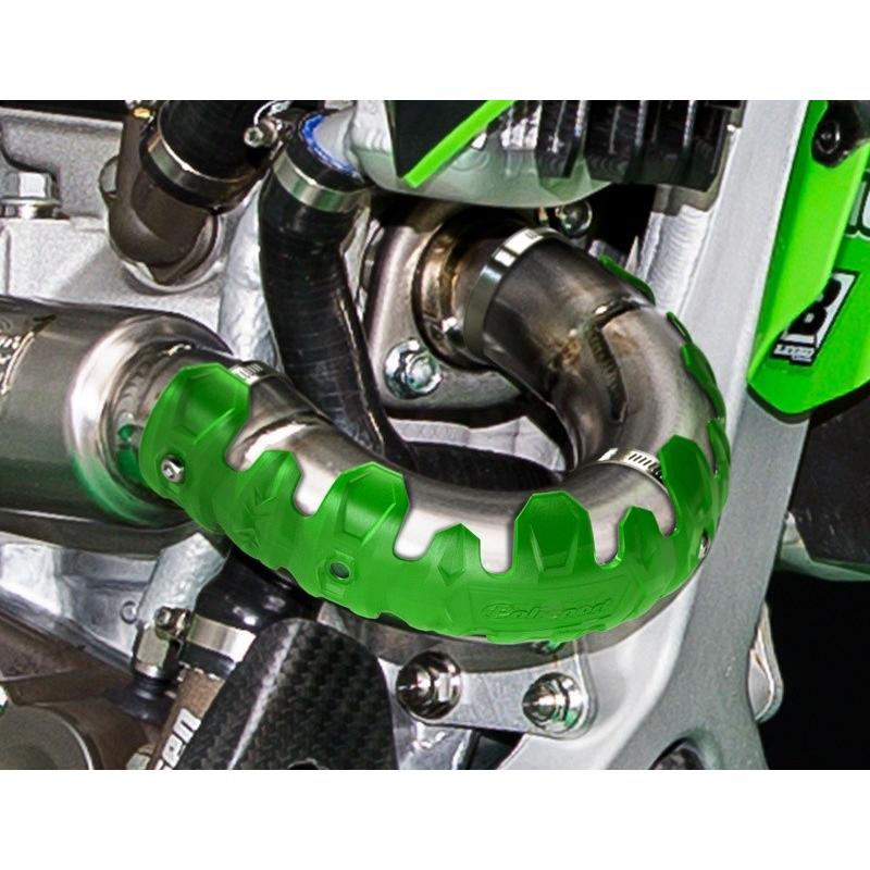 Protection d'échappement POLISPORT long vert Protection d'échappement POLISPORT long vert – Image 2