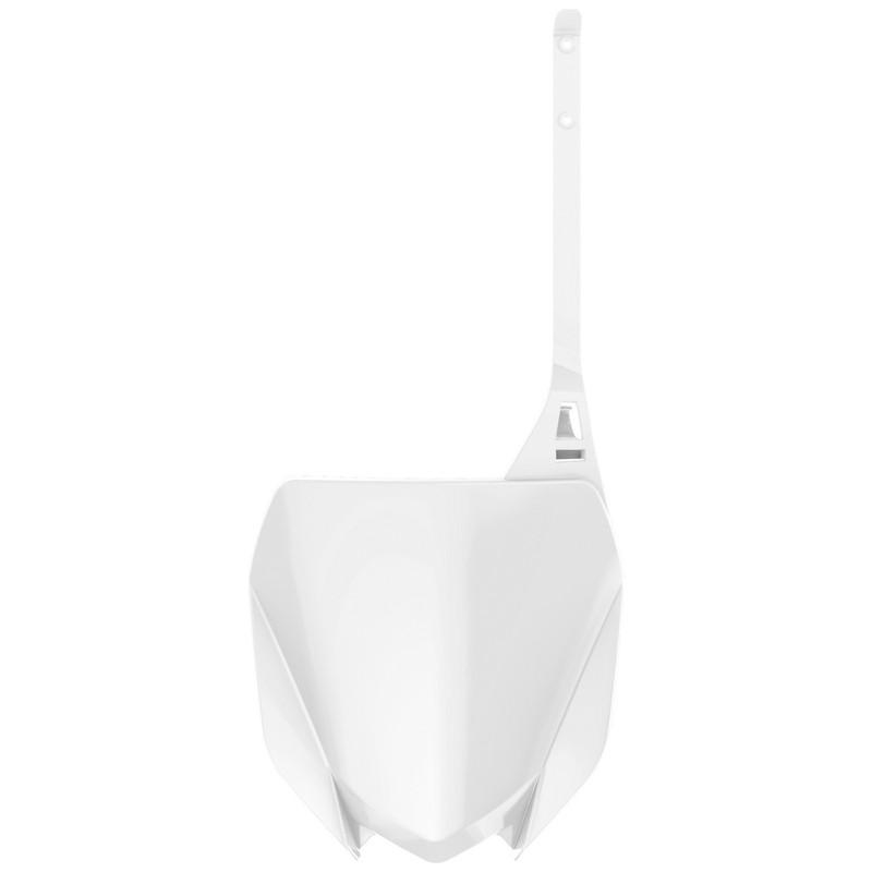 Plaque numéro frontale POLISPORT restylé blanc Yamaha YZ125/250 Plaque numéro frontale POLISPORT restylé blanc Yamaha YZ125/250