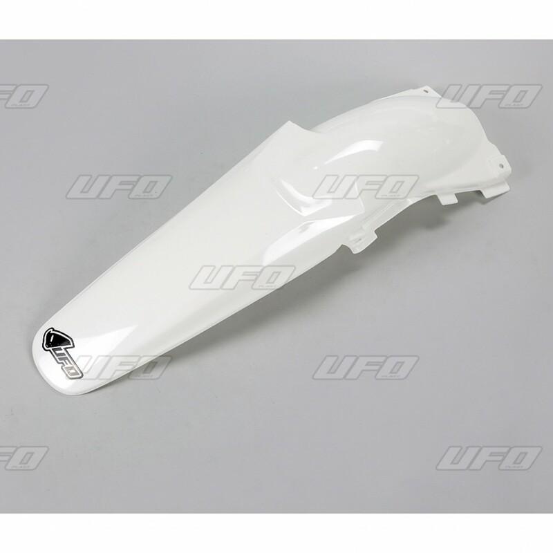 Garde-boue arrière UFO blanc Kawasaki KX250F Garde-boue arrière UFO blanc Kawasaki KX250F