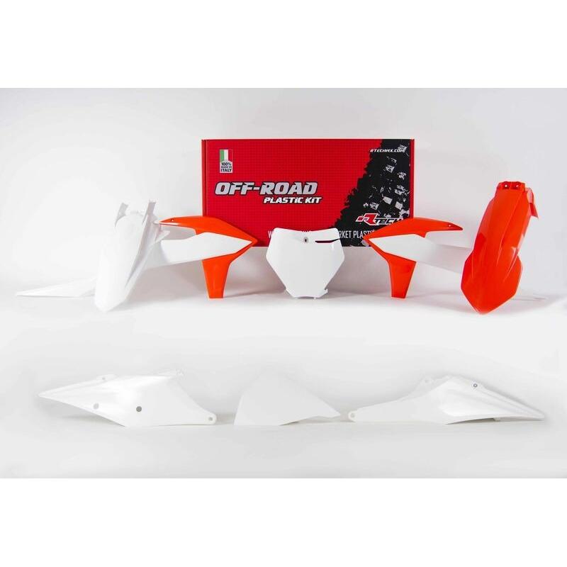 Kit plastique RACETECH couleur origine 2019 KTM SX/SX-F Kit plastique RACETECH couleur origine 2019 KTM SX/SX-F