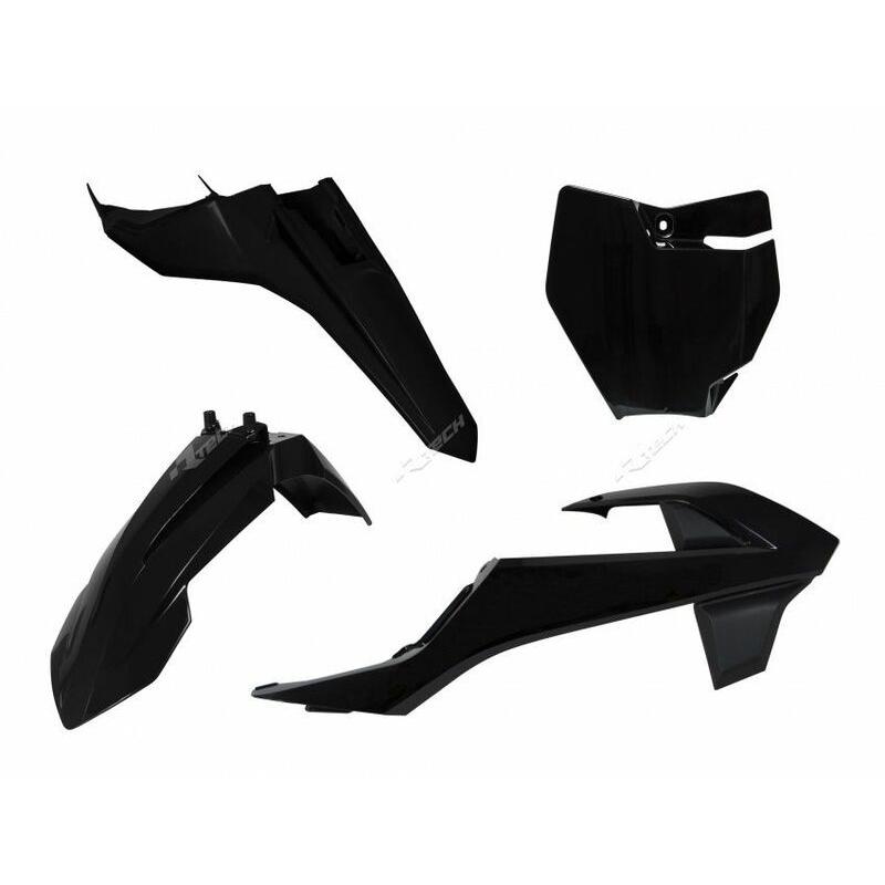Kit plastique RACETECH noir KTM SX65 Kit plastique RACETECH noir KTM SX65