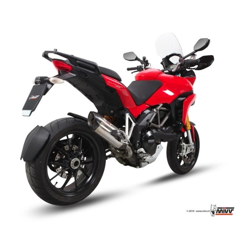 Silencieux MIVV Suono inox/casquette carbone Ducati Multistrada 1200 Silencieux MIVV Suono inox/casquette carbone Ducati Multistrada 1200
