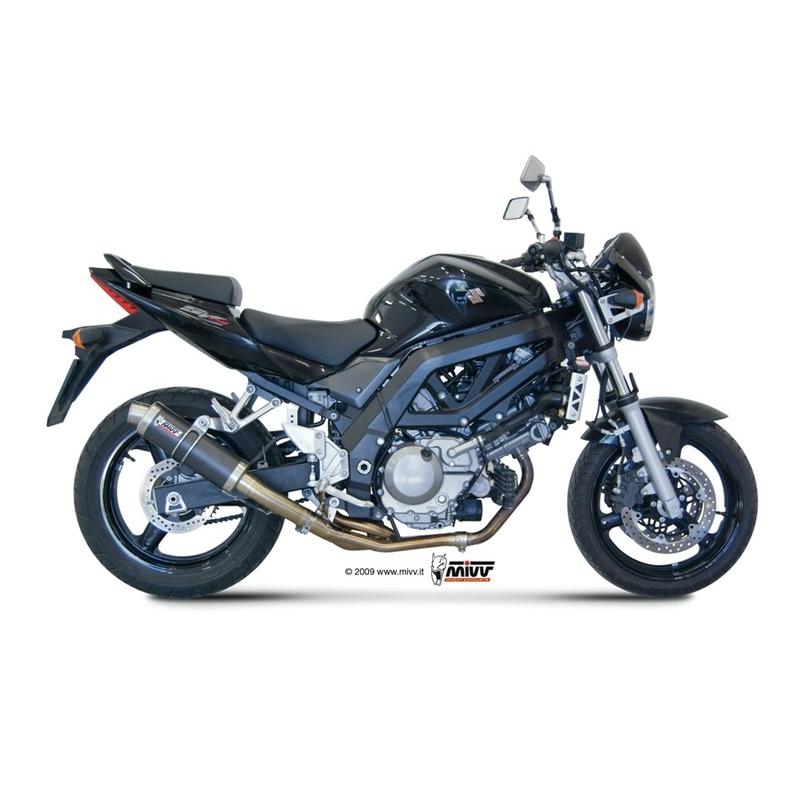 Silencieux + demi-ligne MIVV GP carbone Suzuki SV650 Silencieux + demi-ligne MIVV GP carbone Suzuki SV650 – Image 3