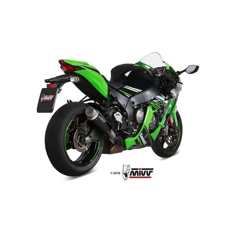 Silencieux MIVV GP-Pro Steel Black/casquette inox Kawasaki ZX-10R Silencieux MIVV GP-Pro Steel Black/casquette inox Kawasaki ZX-10R – Image 3