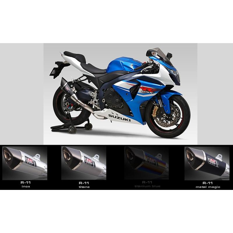 Silencieux Yoshimura inox Suzuki GSRX-R1000 Silencieux Yoshimura inox Suzuki GSRX-R1000