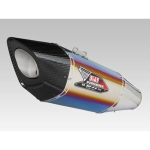 Silencieux YOSHIMURA R11SQ inox Titanium Blue/casquette carbone Suzuki GSX-S750