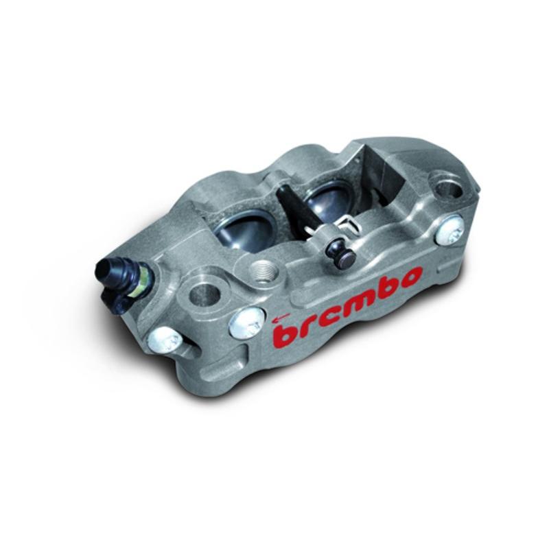 Etrier de frein avant radial BREMBO UPGRADE 4 pistons Ø32/36mm Etrier de frein avant radial BREMBO UPGRADE 4 pistons Ø32/36mm