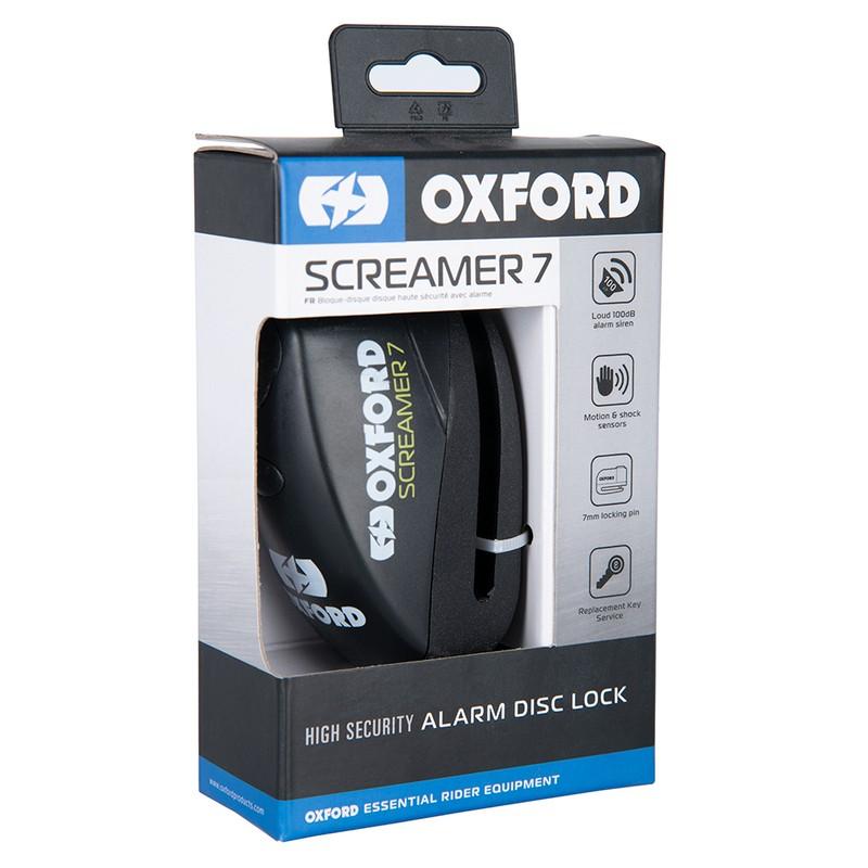 Bloque-disque OXFORD Screamer 7 - Ø7mm noir Bloque-disque OXFORD Screamer 7 - Ø7mm noir – Image 2