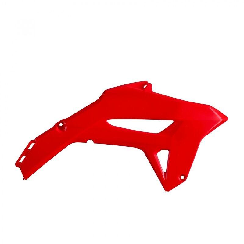 Ouies de radiateur POLISPORT rouge Honda CRF450R Ouies de radiateur POLISPORT rouge Honda CRF450R