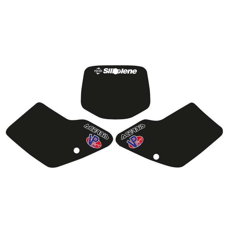 Fonds de plaques TECNOSEL noir Kawasaki KX125/250 Fonds de plaques TECNOSEL noir Kawasaki KX125/250