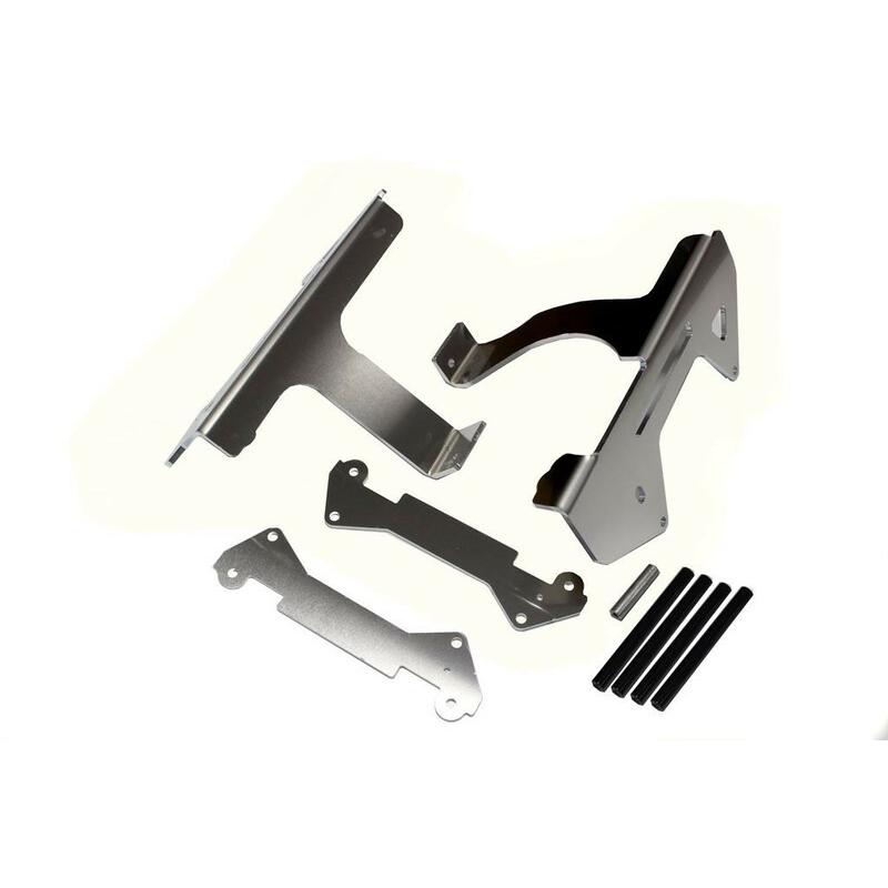 Protections de radiateurs AXP aluminium/noir Sherco Protections de radiateurs AXP aluminium/noir Sherco – Image 2