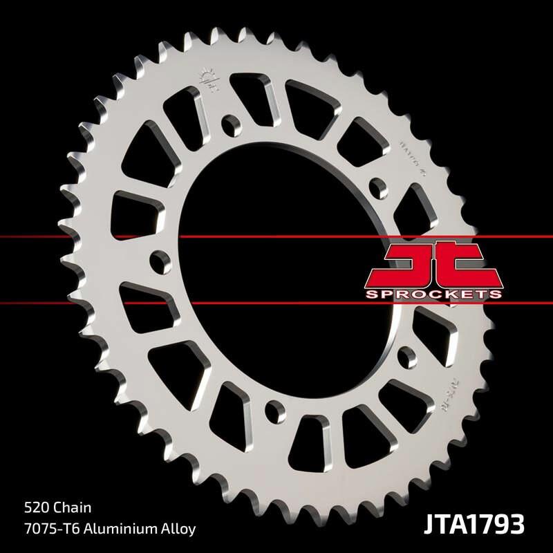 Couronne JT SPROCKETS aluminium ultra-light 1793 - 520 Couronne JT SPROCKETS aluminium ultra-light 1793 - 520