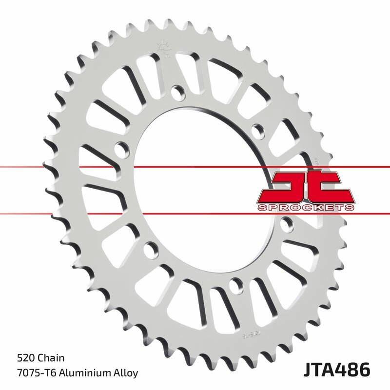 Couronne JT SPROCKETS aluminium ultra-light 486 - 520 Couronne JT SPROCKETS aluminium ultra-light 486 - 520