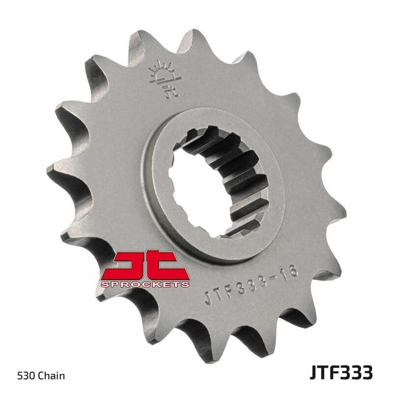 Pignon JT SPROCKETS 14 dents acier standard pas 530 type 333 Pignon JT SPROCKETS 14 dents acier standard pas 530 type 333