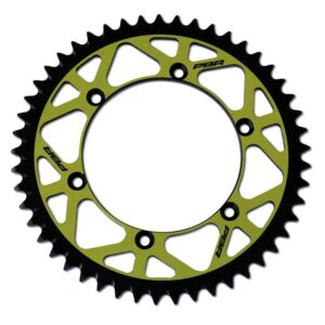 Couronne PBR Twin Color aluminium ultra-light anti-boue anodisé dur 808 - 520