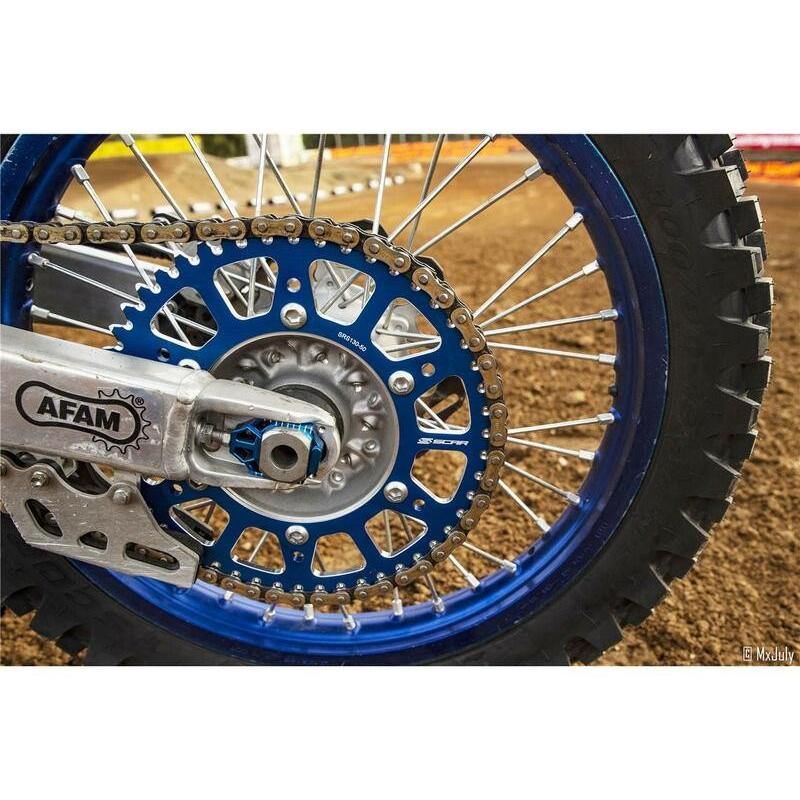 Couronne SCAR aluminium ultra-light anti-boue SRS520 - 428 Couronne SCAR aluminium ultra-light anti-boue SRS520 - 428 – Image 3